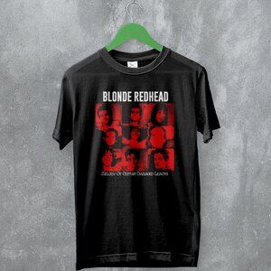 Blonde Redhead Melody Of Certain Damaged Lemons Album Tour Indie T-Shirt 73